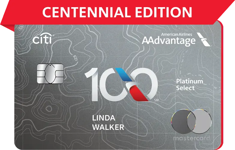 Citi<sup>®</sup> / AAdvantage<sup>®</sup> <br>Platinum Select<sup>®</sup> <br> World Elite Mastercard<sup>®</sup>