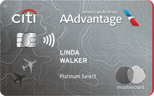 Citi<sup>®</sup> / AAdvantage<sup>®</sup> <br>Platinum Select<sup>®</sup> <br> World Elite Mastercard<sup>®</sup>