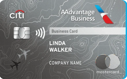 Cardface of Citi® / AAdvantage Business™ World Elite Mastercard®